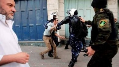 Photo of 340 حالة اعتقال سياسي لدى السلطة الفلسطينية خلال عام 2021