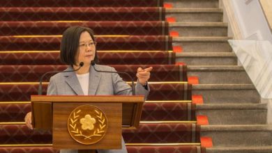 Photo of رئيسة تايوان تحذّر الصين من “المغامرة العسكرية”
