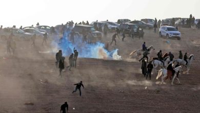 Photo of النقب: قمع واصابات في المظاهرة الغاضبة احتجاجًا على ممارسات السلطات الإسرائيلية