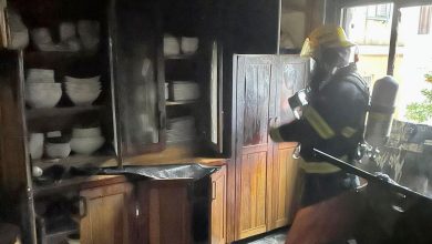 Photo of حريق في منزل بالمشهد