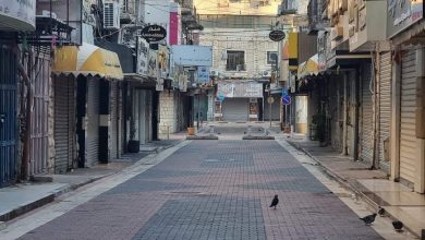 Photo of إضراب في نابلس حدادًا على الشهداء الثلاثة