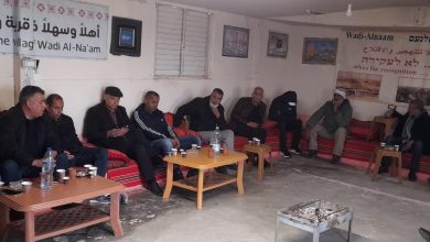 Photo of النقب: اجتماع للتصدي لأوامر الهدم والإخلاء بوادي النعم وخشم زنة