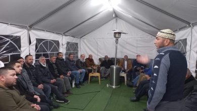 Photo of خيمة الاعتصام في مقبرة القسّام تستقبل المتضامنين.. ودعوات للمزيد من التفاعل مع القضية