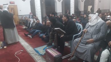 Photo of الشيخ أسامة العقبي في محاضرة بعرعرة النقب حول مشروع إفشاء السلام