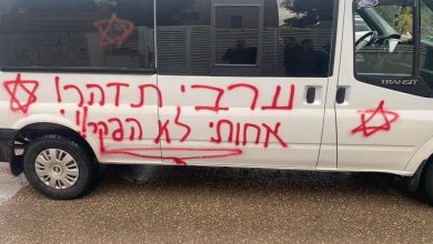 Photo of جلجولية: عصابة “تدفيع الثمن” تعتدي على عشرات السيارات وتخط شعارات معادية للعرب