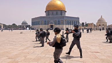 Photo of اعتقال مصطفى محاميد من ساحات المسجد الأقصى