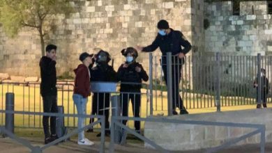 Photo of الاحتلال يعتقل أربعة شبان من منطقة باب العمود في القدس