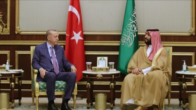 Photo of الرئيس أردوغان يلتقي الملك السعودي وولي العهد السعودي في جدة