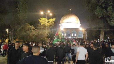 Photo of الاحتلال يقمع مشيعي الشهيد وليد الشريف في القدس
