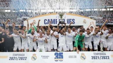 Photo of ريال مدريد يحسم تتويجه بلقب الدوري الإسباني
