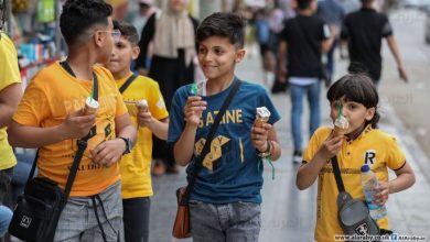 Photo of “الأيسكريم” رزق الغزيين في الصيف