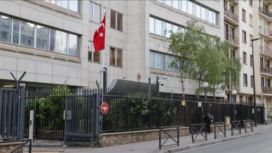 Photo of أنصار “بي كا كا” يعتدون على القنصلية التركية بباريس