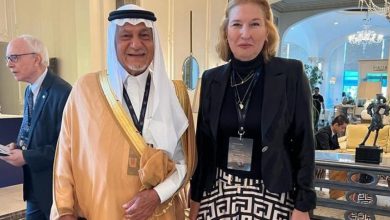 Photo of تسيبي ليفني تحتفي بلقاء تركي الفيصل مجددا