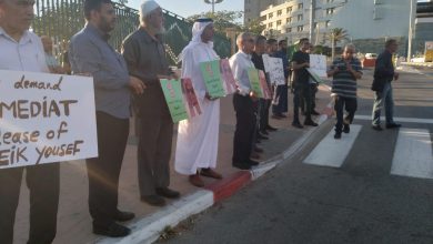 Photo of غدا الثلاثاء افتتاح خيمة اعتصام تضامنية… تواصل وقفات الإسناد للشيخ يوسف الباز المضرب عن الطعام لليوم الخامس على التوالي