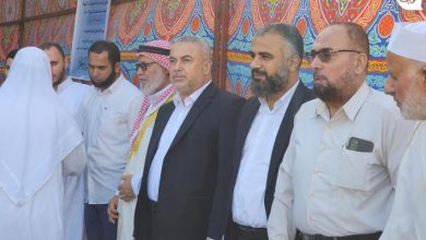 Photo of بيت عزاء للعلّامة يوسف القرضاوي في غزة