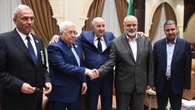 Photo of بعد جولة جديدة من الحوار مع الفصائل.. صحيفة: الجزائر تسعى إلى إعلان المصالحة الفلسطينية قبل هذه الفعالية