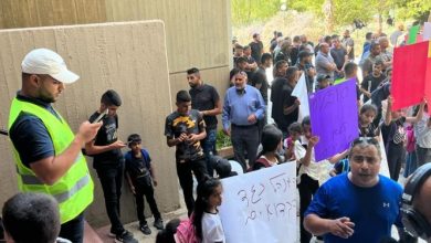 Photo of النقب: وقفة احتجاجية لعائلة الدبسان احتجاجا على الضائقة السكنية