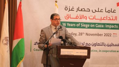 Photo of شاركت فيه شخصيات عربية ودولية.. مؤتمر يوصي المجتمع الدولي بإنهاء حصار غزة الممتد منذ 16 عامًا