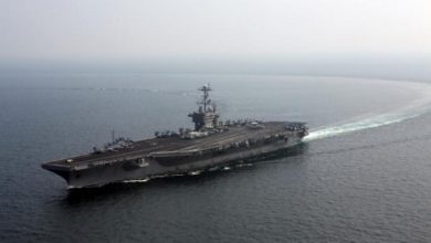 Photo of البحرية الأميركية: اعتراض شحنة “ضخمة” من المواد المتفجرة في خليج عمان