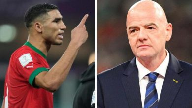 Photo of مشادة” بين حكيمي وإنفانتينو في ممر اللاعبين.. ماذا حدث؟