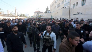 Photo of تشييع جثماني الشهيدين السعدي والزبيدي في جنين