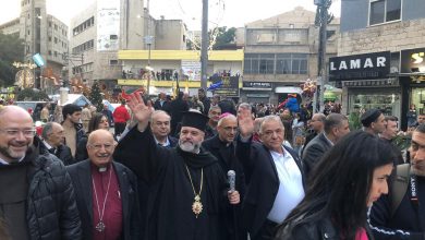 Photo of الآلاف في المسيرة الاحتفالية بعيد الميلاد في الناصرة