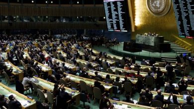 Photo of الأمم المتحدة تقر بأغلبية ساحقة حق الفلسطينيين في تقرير مصيرهم