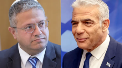 Photo of لبيد وبن غفير يتبادلان الاتهامات بشأن المسؤولية عن عملية القدس