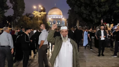 Photo of مدة ثلاثة أشهر.. إبعاد المرابط أبو بكر الشيمي عن المسجد الأقصى