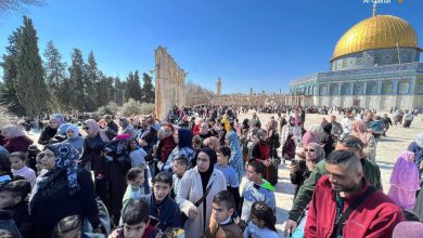 Photo of عشرات الآلاف يحيون ذكرى الإسراء والمعراج في المسجد الأقصى