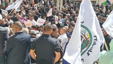 Photo of بئر السبع: المئات يشاركون في تظاهرة احتجاجية ضد هدم البيوت