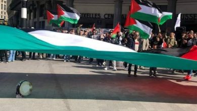 Photo of وقفة في بروكسل إحياءً ليوم الأسير الفلسطيني