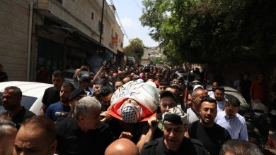 Photo of الآلاف يشيعون جثمان الشهيد “إبراهيم” في جنين