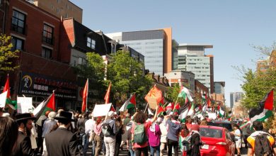 Photo of مسيرة في مونتريال الكندية إحياءً لذكرى النكبة