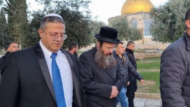 Photo of تزامنًا مع “مسيرة الأعلام” التهويدية.. وزراء في الحكومة الإسرائيلية وأعضاء كنيست يقدمون طلبًا لاقتحام الأقصى غدا