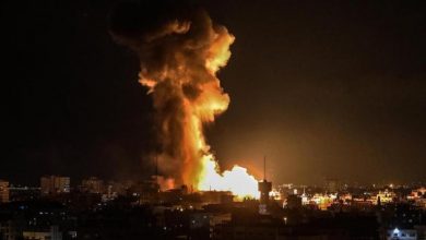 Photo of شهيد و 5 إصابات جراء القصف الإسرائيلي على غزة