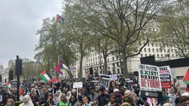 Photo of الآلاف يحتشدون في لندن إحياء لذكرى النكبة الفلسطينية الـ75