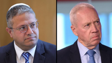 Photo of الكشف عن تفاصيل مشادة كلامية بين غالانت وبن غفير