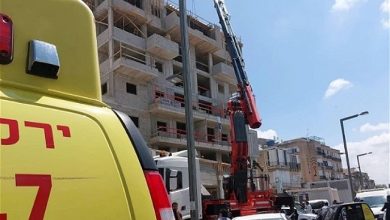 Photo of إصابة خطيرة لشخص في حادث عمل في “بني براك”