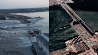 Photo of تفجير سد نوفا كاخوفكا.. موسكو وكييف تتبادلان الاتهامات ومخاوف روسية من “القنابل القذرة”