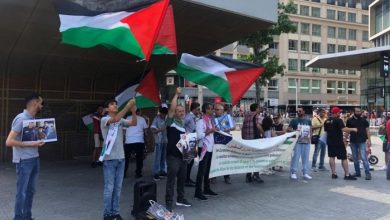 Photo of وقفة في بروكسل تضامنًا مع الأسير المريض وليد دقة