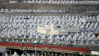 Photo of ضيوف الرحمن يتوجهون إلى منى لقضاء يوم التروية