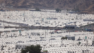 Photo of اكتمال وصول حجاج بيت الله الحرام إلى منى استعدادا ليوم عرفة