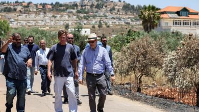Photo of وفد أوروبي يزور بلدة فلسطينية ويصف اعتداءات المستوطنين بالإرهاب وتحذير أممي لإسرائيل