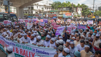 Photo of احتجاجا على الإساءة للمصحف.. الإدانات تتواصل والتعاون الإسلامي تعلق صفة مبعوث السويد لديها
