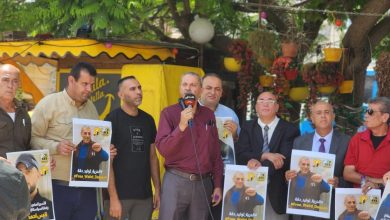 Photo of وقفات تضامنًا مع الأسرى المضربين في الضفة