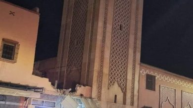 Photo of مشاهد من زلزال المغرب.. أبنية تنهار والناس يفترشون الشوارع