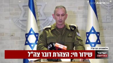 Photo of المتحدث باسم الجيش الإسرائيلي:  تواصلنا مع 224 عائلة أسير إسرائيلي في غزة