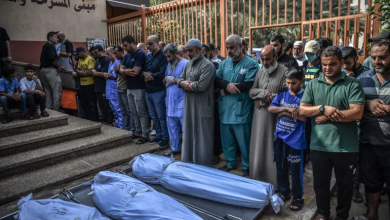 Photo of حصيلة العدوان على غزة.. ألف طن متفجرات يوميا و9770 شهيدا و1.6 مليون نازح