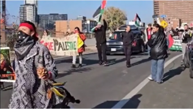 Photo of السكان الأصليون بولاية أمريكية يتقدمون مسيرة متضامنة مع غزة